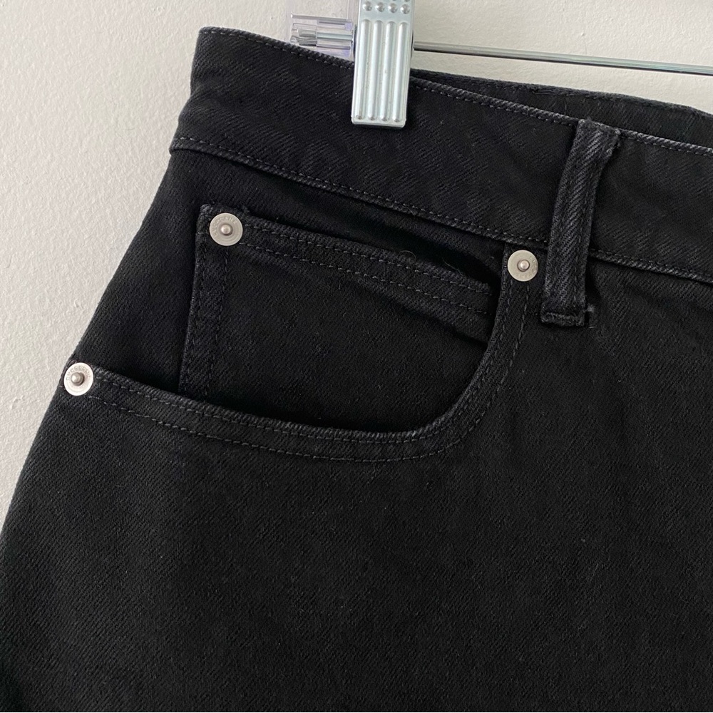 Everlane Women's The Curvy Way-High High Rise Denim Jean Black Size 26 NWT - Picture 4 of 12
